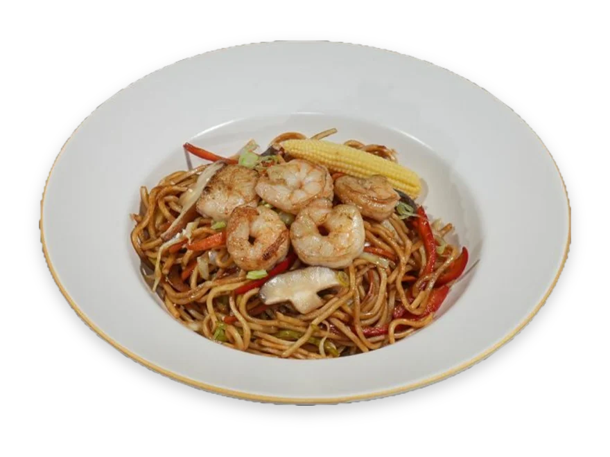 Karidesli Noodle