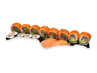 Salmon Sushi Set (18 pcs)